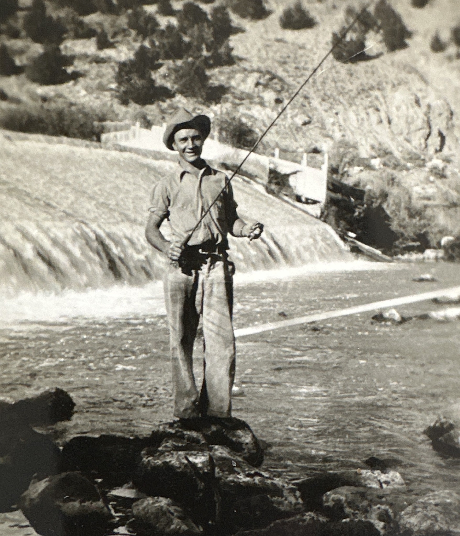 Earl Hemmert fishing